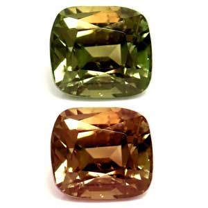 Cushion Green Alexandrite 0.67ct loose gemstone