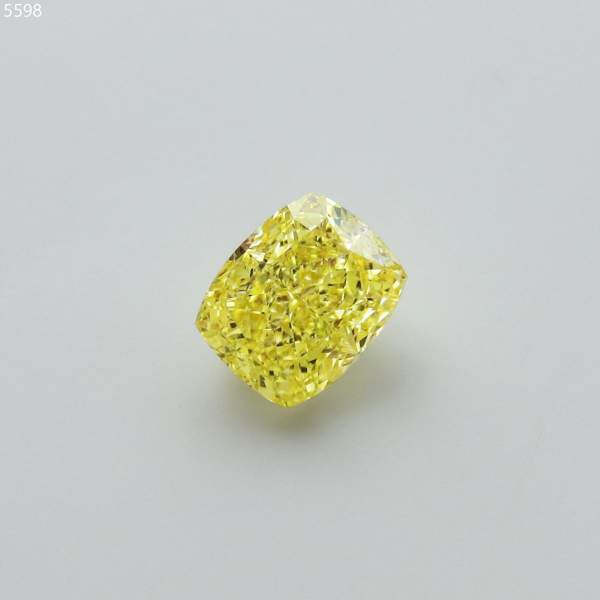 Cushion Fancy Intense Yellow Natural Diamond 1.51ct VS2 loose diamond