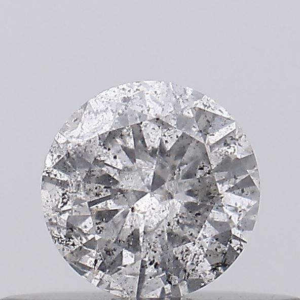 Round Salt And Pepper Natural Diamond 0.25ct I3 loose diamond
