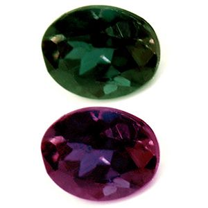 Oval Green Alexandrite 0.19ct loose gemstone