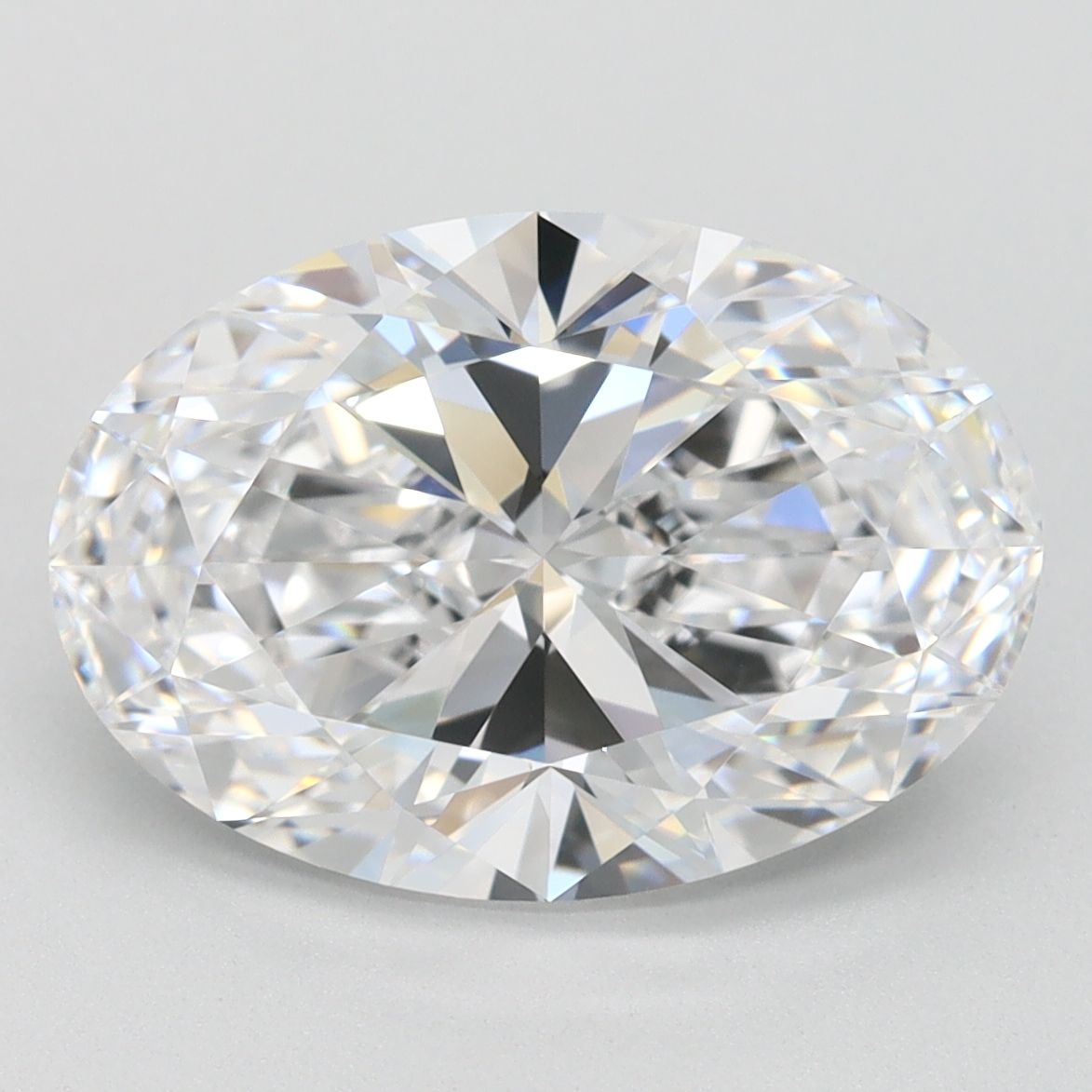 Oval Lab-Grown Diamond 3.66ct D FL
