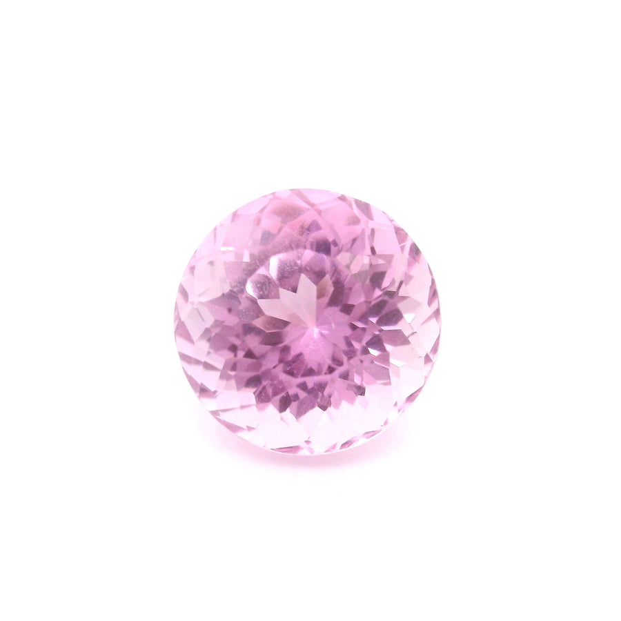 Round Pink Kunzite 5.21ct loose gemstone