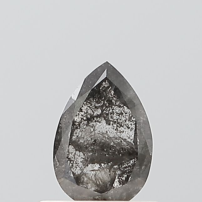 Pear Salt And Pepper Natural Diamond 0.51ct VVS2 loose diamond