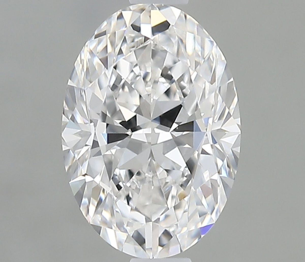 Oval Natural Diamond 0.73ct D VVS2