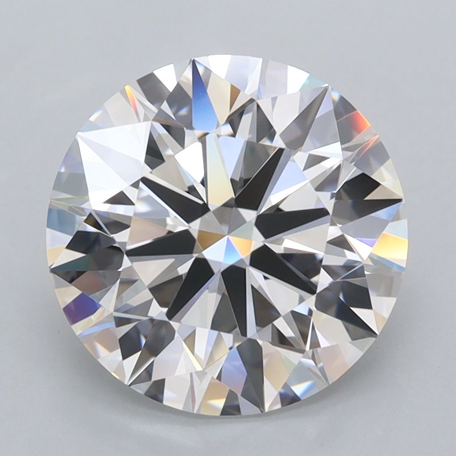 Round Lab-Grown Diamond 3.57ct D FL