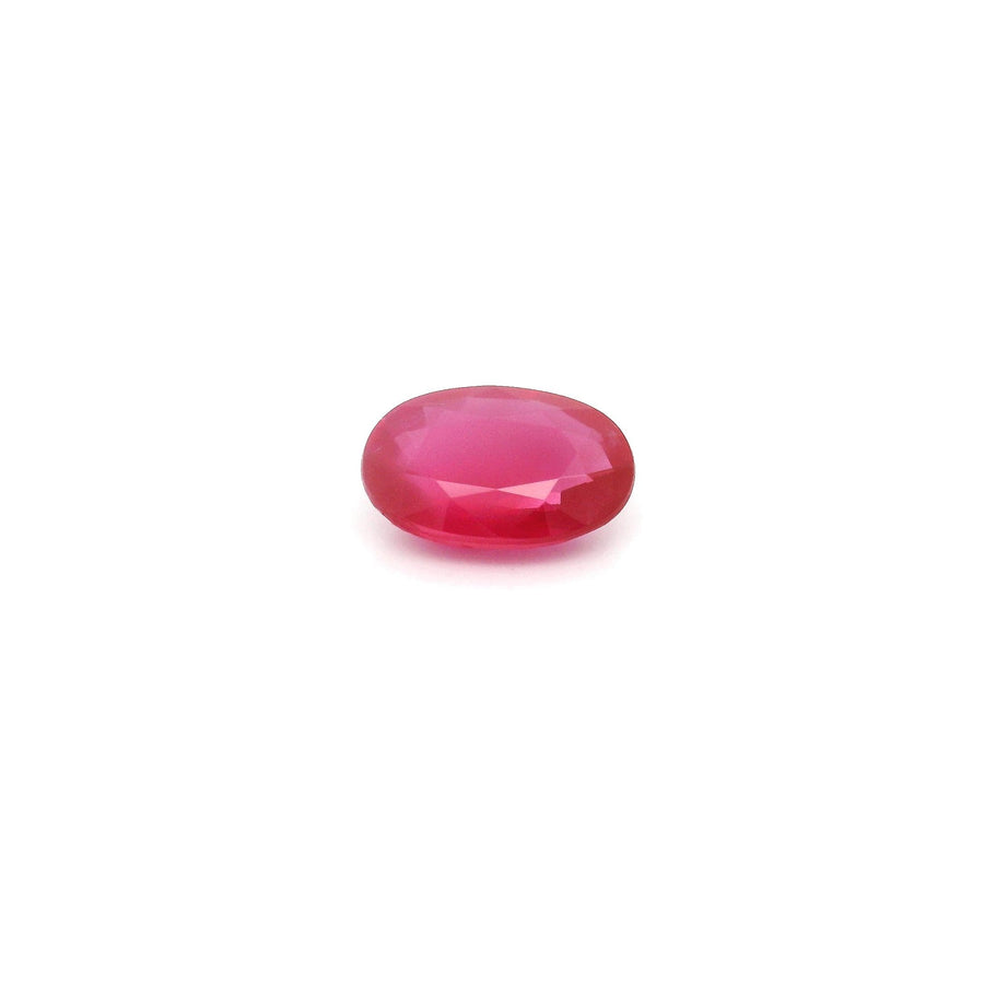 Oval Red Ruby 0.83ct loose gemstone