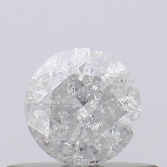 Round Salt And Pepper Natural Diamond 0.36ct I3 loose diamond