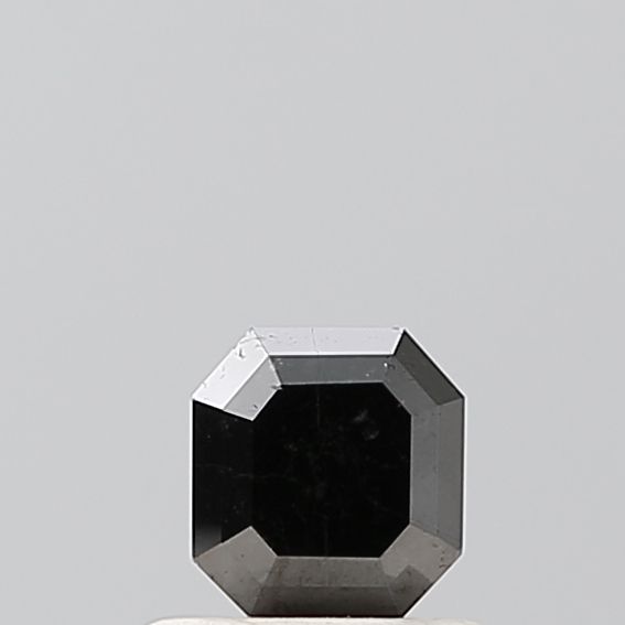 Emerald Black Natural Diamond 0.79ct VVS2 loose diamond
