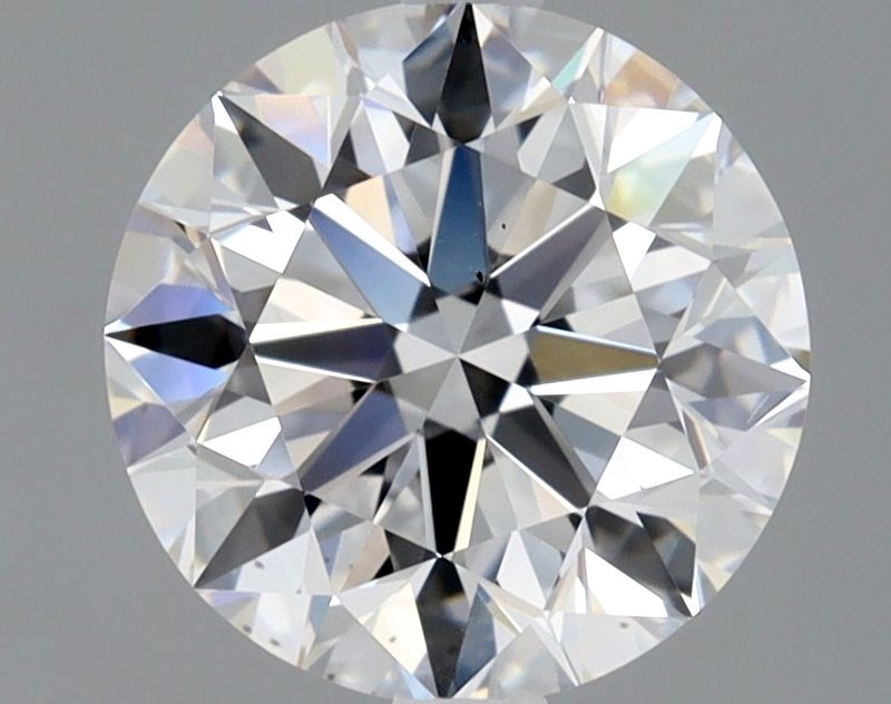 Round Natural Diamond 1.73ct D VS2