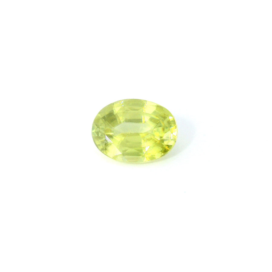 Oval Yellow Sphene 1.36ct loose gemstone