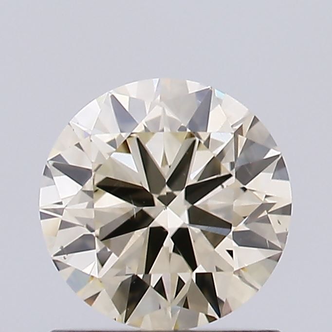 Round Fancy Light Brown Natural Diamond 0.8ct VS2 loose diamond