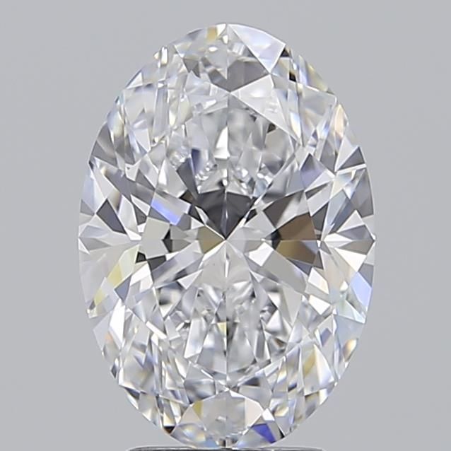 Oval Lab-Grown Diamond 3.08ct E IF