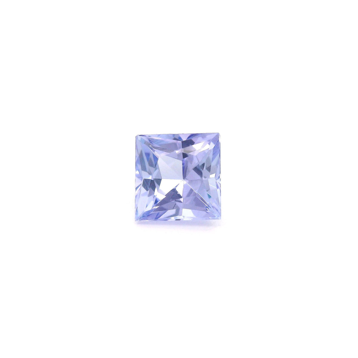 Square Blue Tanzanite 1.38ct loose gemstone