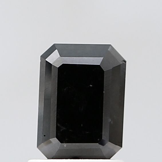 Emerald Black Natural Diamond 1.4ct VS1 loose diamond