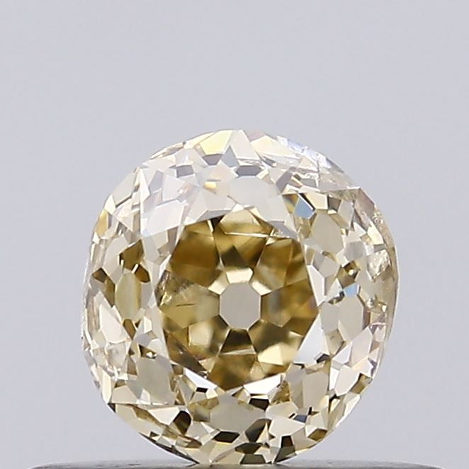 European Cut Fancy Light Brown Natural Diamond 0.5ct SI2 loose diamond