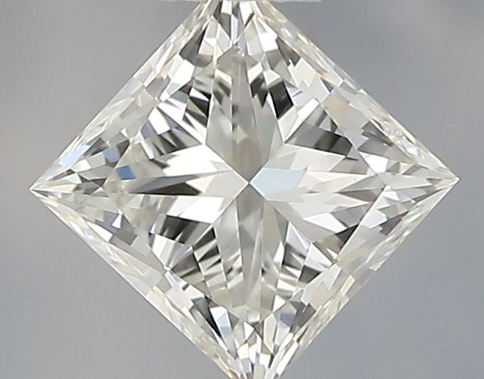 Princess Natural Diamond 0.51ct H VVS2