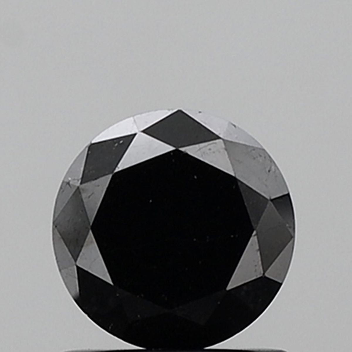 Round Black Natural Diamond 1.23ct VVS2 loose diamond