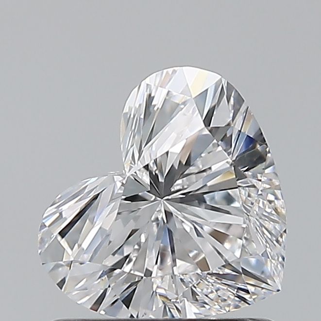 Heart Natural Diamond 0.80ct D VVS2