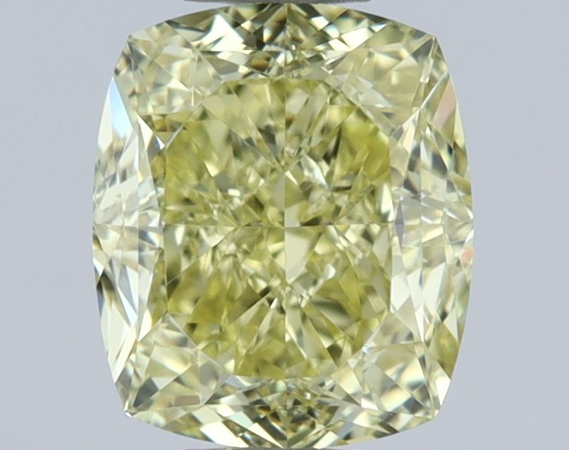 Cushion Fancy Intense Yellow Natural Diamond 1ct VS2 loose diamond