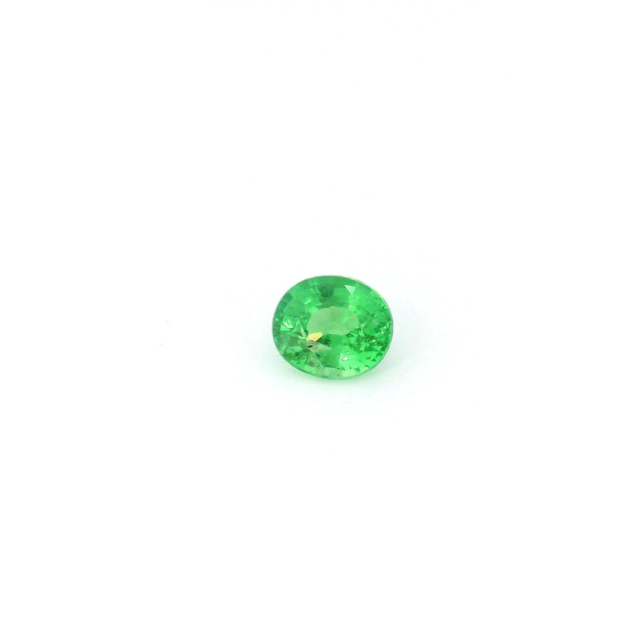 Oval Green Garnet 0.46ct loose gemstone
