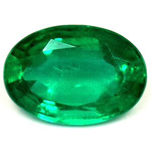 Oval Green Emerald 1.54ct loose gemstone