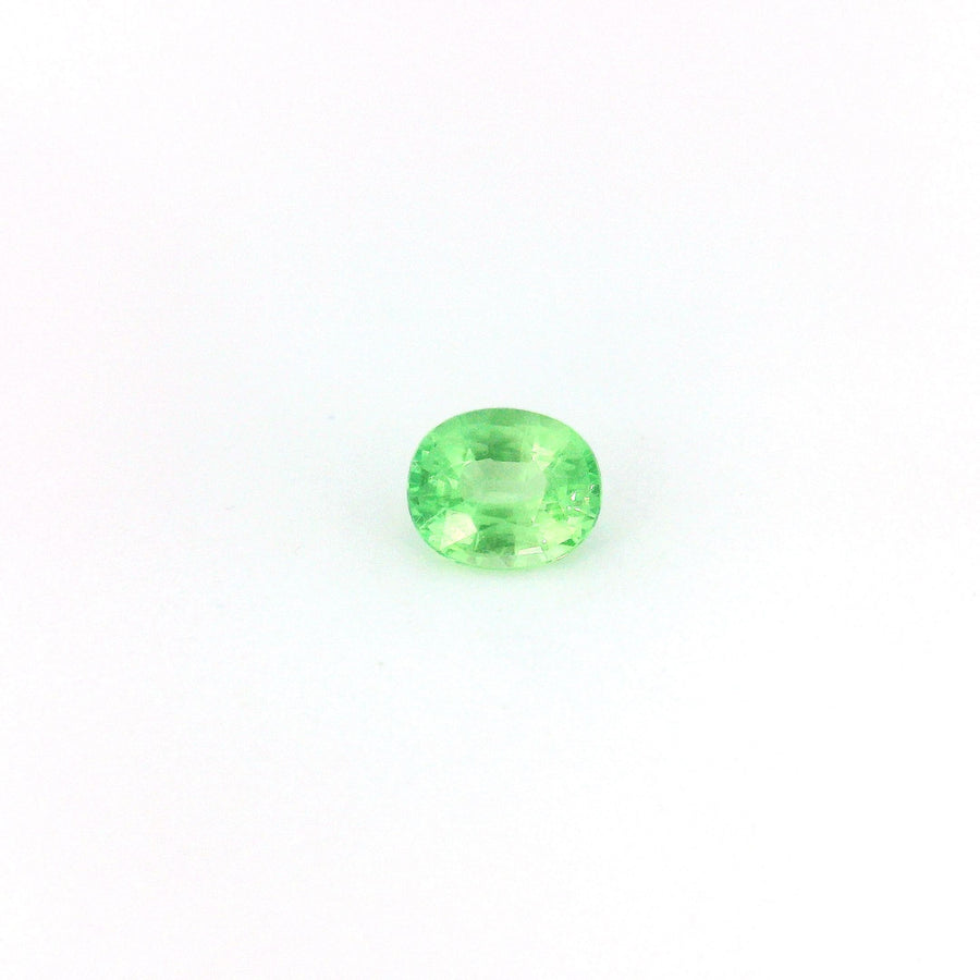 Oval Green Garnet 0.47ct loose gemstone