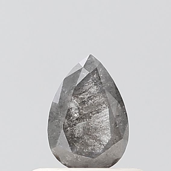 Pear Salt And Pepper Natural Diamond 0.37ct VVS2 loose diamond