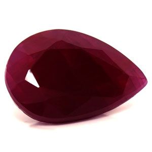 Pear Red Ruby 2.53ct loose gemstone