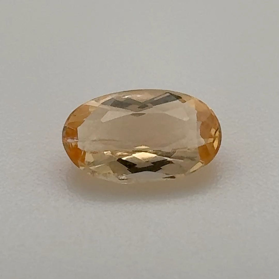 Oval Yellow Topaz 0.825ct loose gemstone