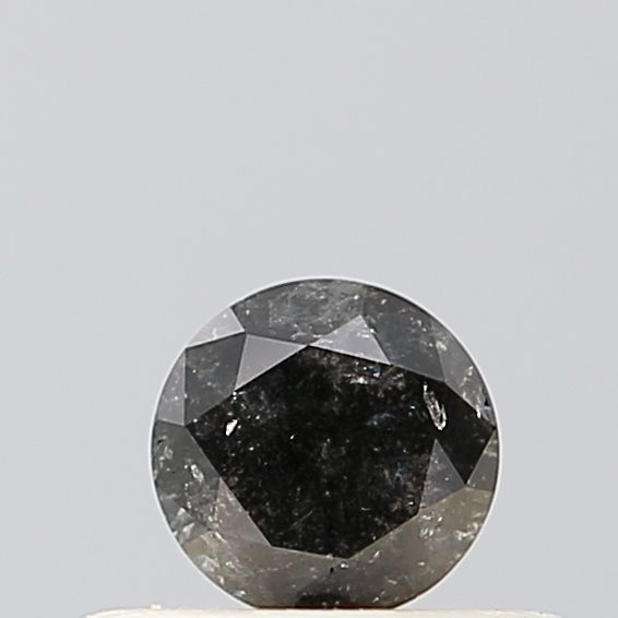 Round Salt And Pepper Natural Diamond 0.25ct VS1 loose diamond