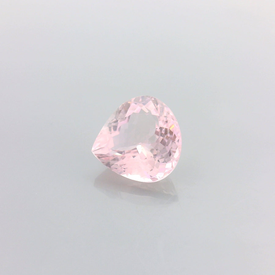 Pear Pink Morganite 3.37ct loose gemstone