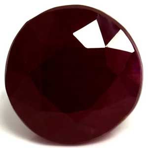 Round Red Ruby 2.15ct loose gemstone