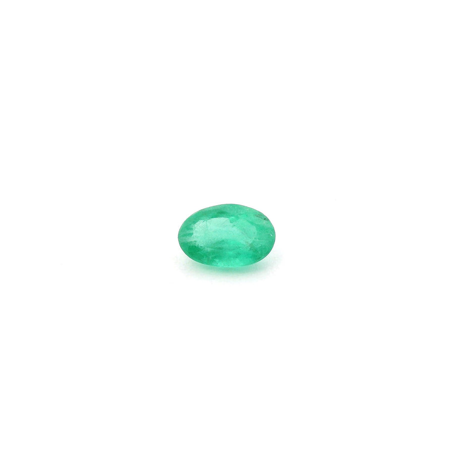 Oval Green Emerald 0.3ct loose gemstone