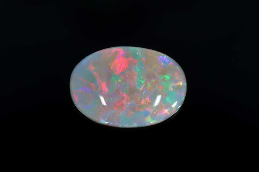 Oval Multi_color Opal 1.33ct loose gemstone
