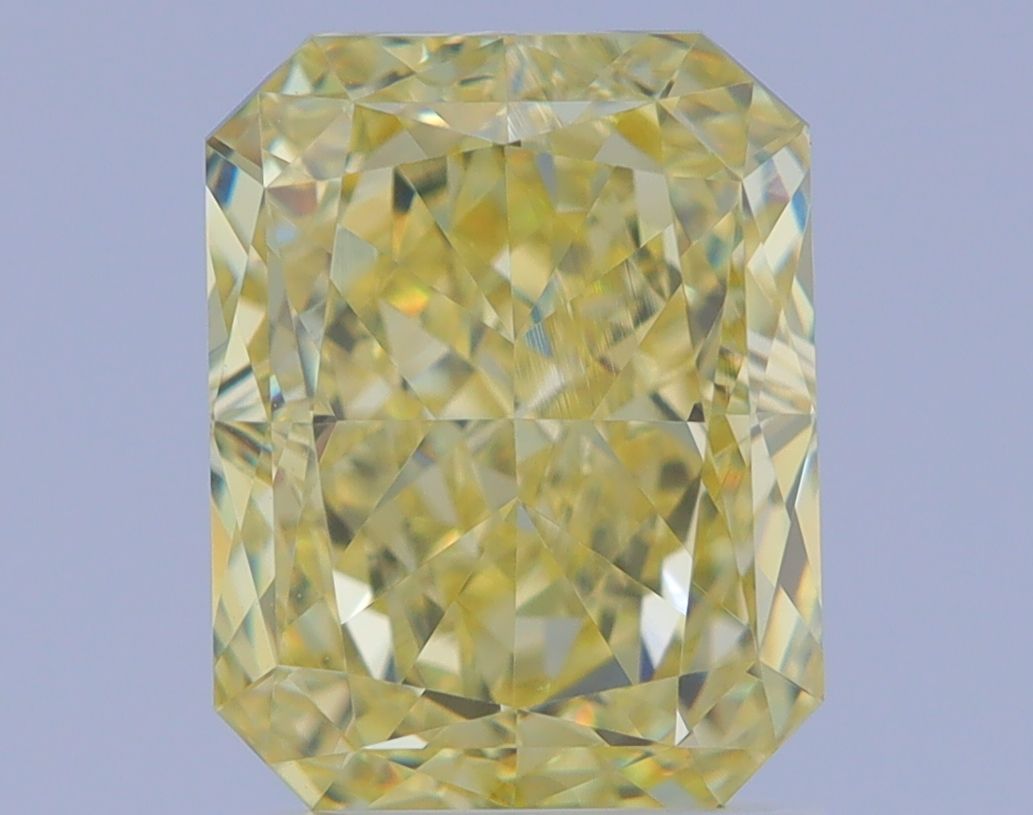 Radiant Fancy Yellow Natural Diamond 2.01ct VVS1 loose diamond