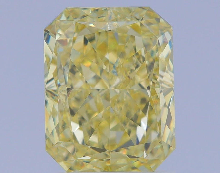 Radiant Fancy Yellow Natural Diamond 2.01ct VVS1 loose diamond