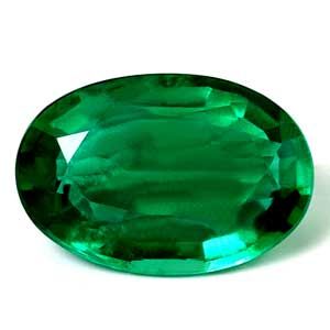 Oval Green Emerald 1.98ct loose gemstone