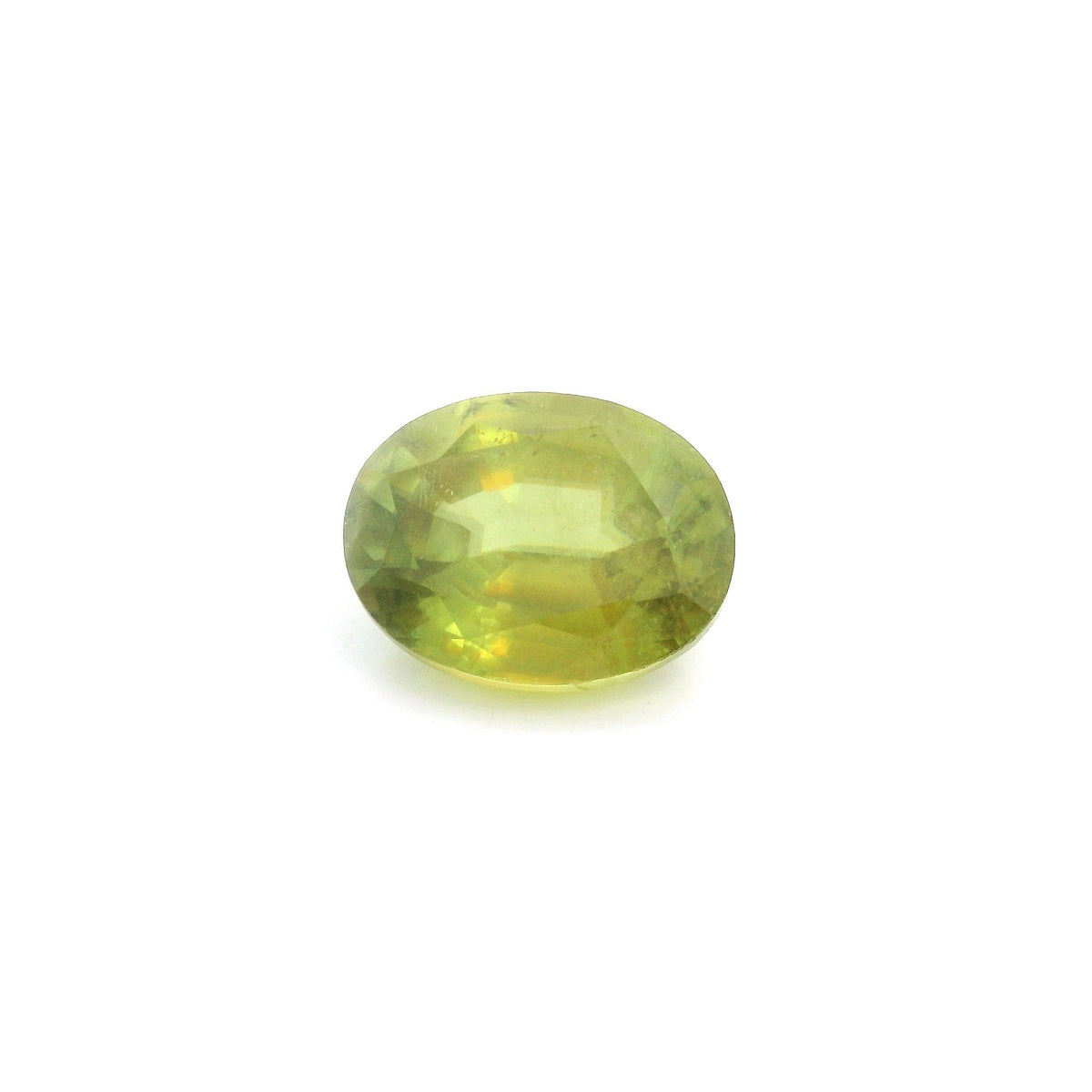 Oval Green Sphene 2.4ct loose gemstone