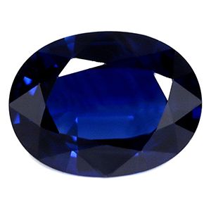 Oval Blue Sapphire 1.33ct loose gemstone