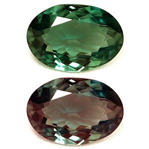 Oval Green Alexandrite 0.57ct loose gemstone