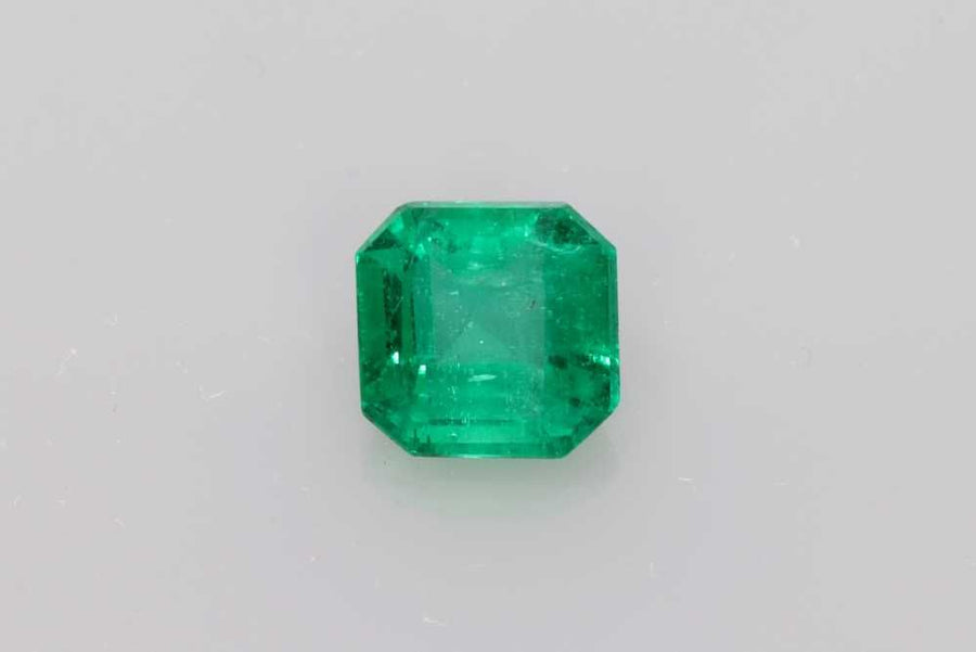 Asscher Green Emerald 2.17ct loose gemstone