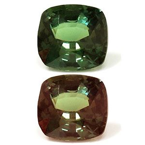 Cushion Green Alexandrite 0.47ct loose gemstone