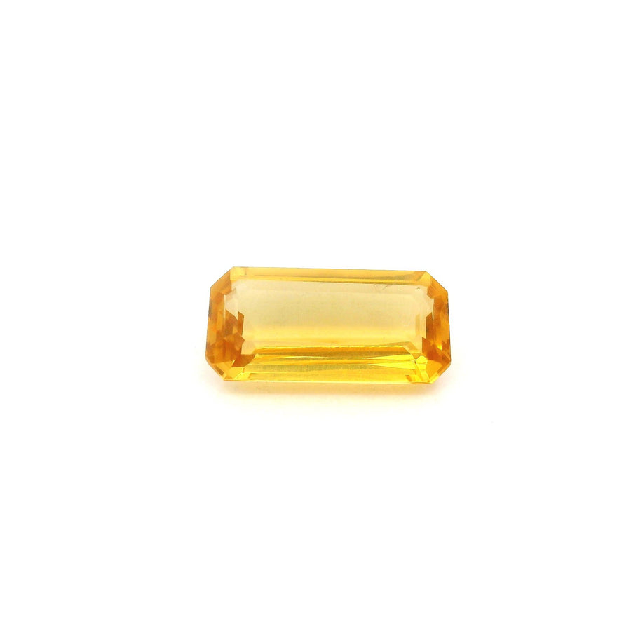 Octagonal Yellow Heliodor 2.72ct loose gemstone