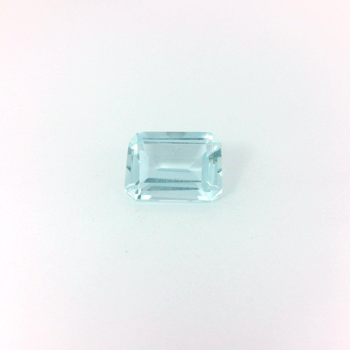 Octagonal Blue Aquamarine 0.93ct loose gemstone