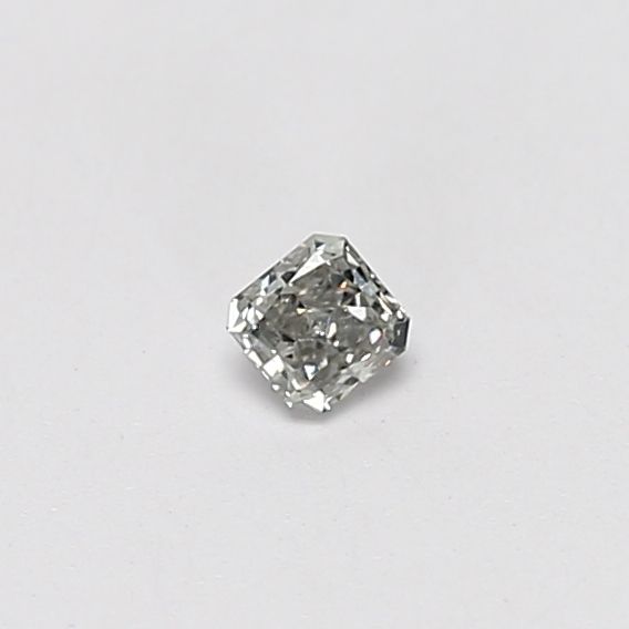 Radiant Light Gray Natural Diamond 0.1ct loose diamond