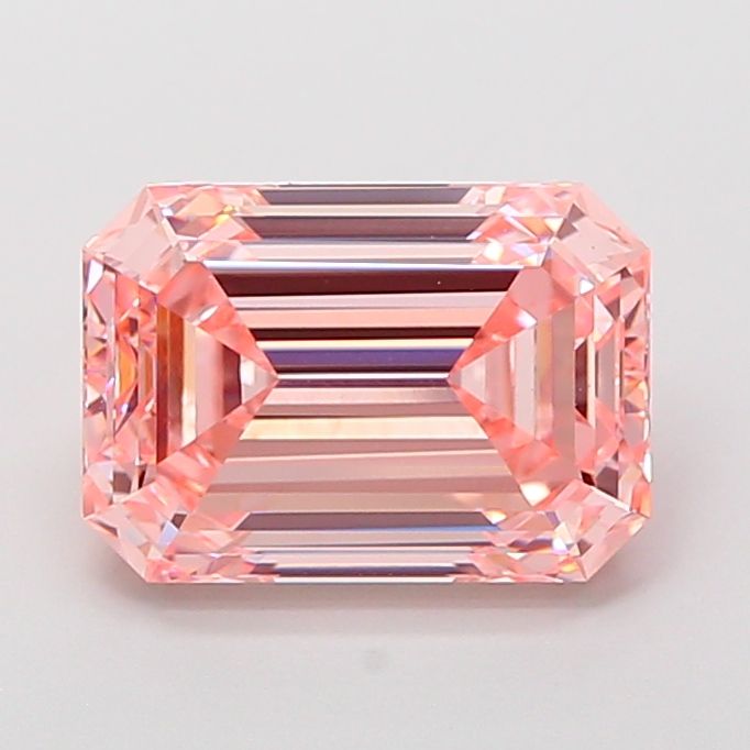 Emerald Fancy Intense Pink Lab-grown Diamond 4.01ct VS1 loose diamond