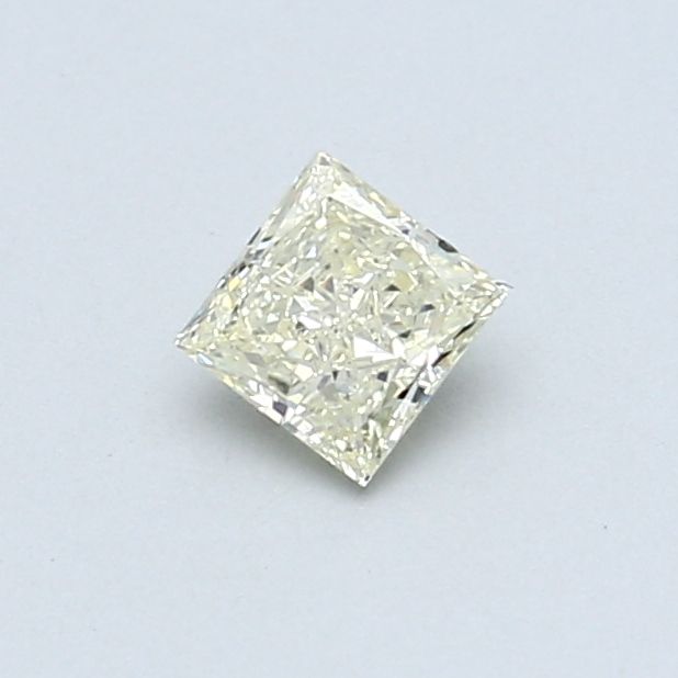 Princess Fancy Light Yellow Natural Diamond 0.31ct VS2 loose diamond