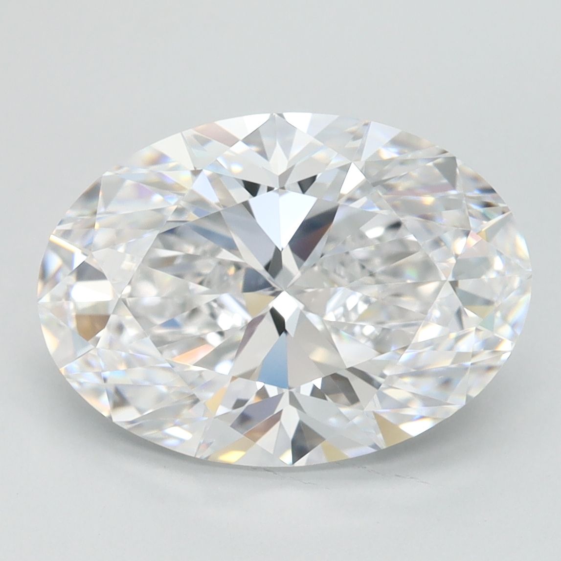 Oval Lab-Grown Diamond 3.53ct D VVS1
