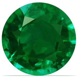 Round Green Emerald 2.12ct loose gemstone