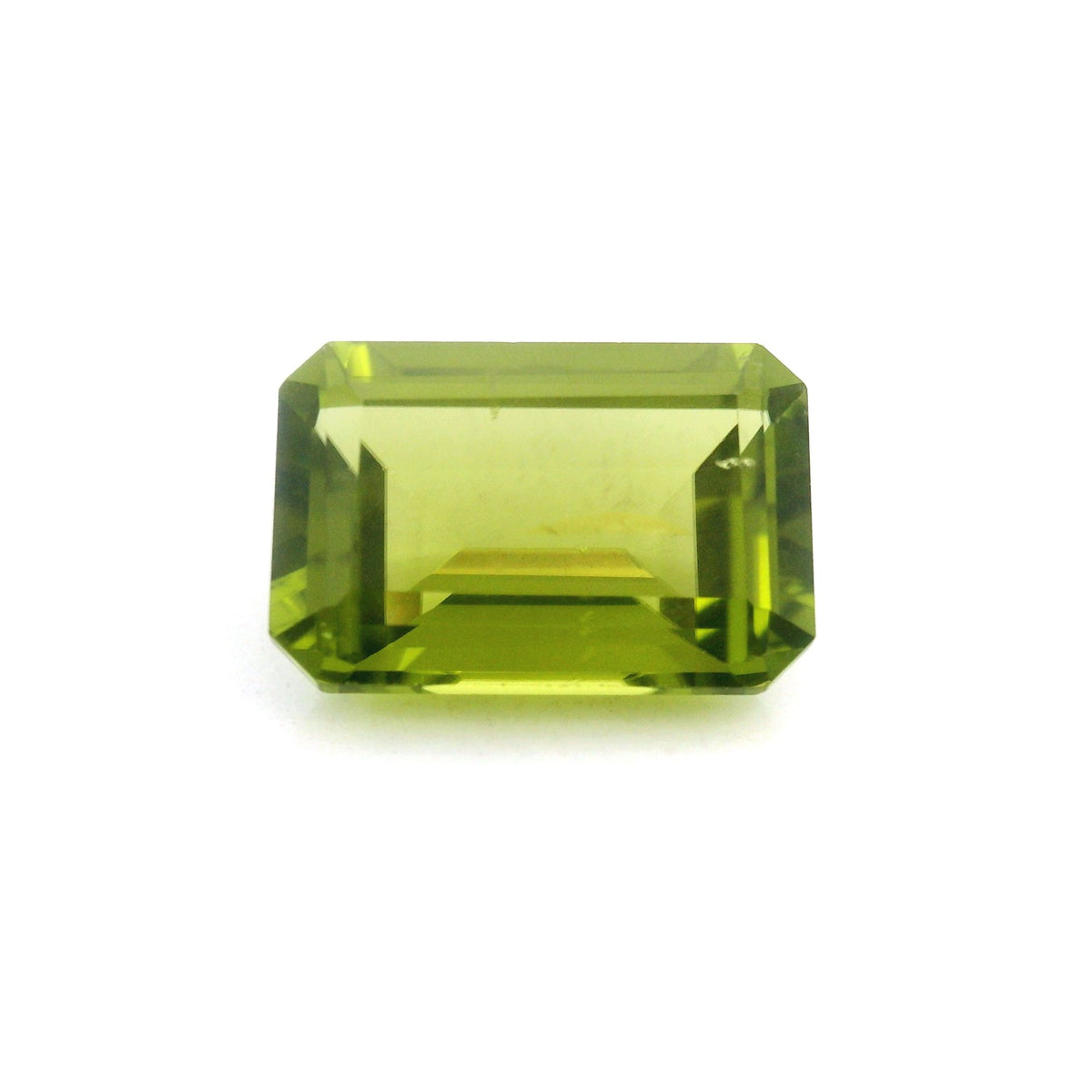 Octagonal Green Peridot 4.75ct loose gemstone